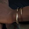 925 Sterling Silver Arc Bangle - Image 3