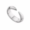 925 Sterling Silver Arc Ring
