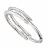 925 Sterling Silver Arc Triple Bangle