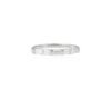 Sterling silver stacking band with baguette-inspired CZ stones
