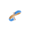 925 Sterling Silver Baguette Twist Diamond Ring