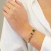 Minimal Balance Slim bracelet with polished symmetrical design