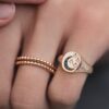 925 Sterling Silver Bead Ring - Image 5