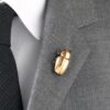 925 Sterling Silver Beetle Brooch and Titanium - Image 2