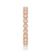 925 Sterling Silver Bezel Set Diamond Eternity Ring - Image 11