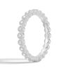 925 Sterling Silver Bezel Set Diamond Eternity Ring - Image 4