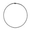 925 Sterling Silver Black Diamond Necklace