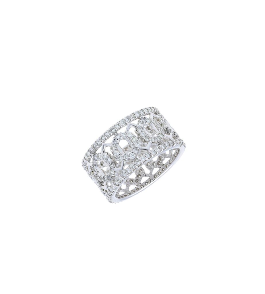 925 Sterling Silver Bliss Diamond Engagement Ring