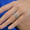 925 Sterling Silver Bliss Diamond Engagement Ring - Image 2