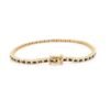 7.5-inch bracelet with 2.5 mm width and 49 stones