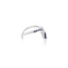925 Sterling Silver Blue Sapphire Chevron Diamond Ring - Image 5