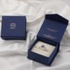 925 Sterling Silver Blue Sapphire Dainty Ring - Image 7