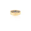 925 Sterling Silver Blue Sapphire Diamond Stacking Ring - Image 4
