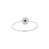 925 Sterling Silver Blue Sapphire Stacking Ring - Image 5