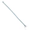925 Sterling Silver Blue Topaz Tennis Diamond Bracelet - Image 2