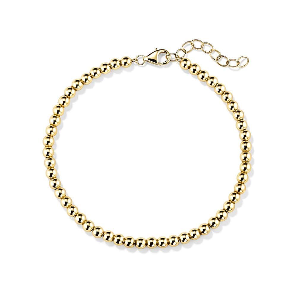 925 Sterling Silver Bold Beaded Bracelet