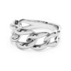 Bold link ring designed for a striking everyday statement style