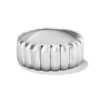925 Sterling Silver Bold Texture Ring - Image 6