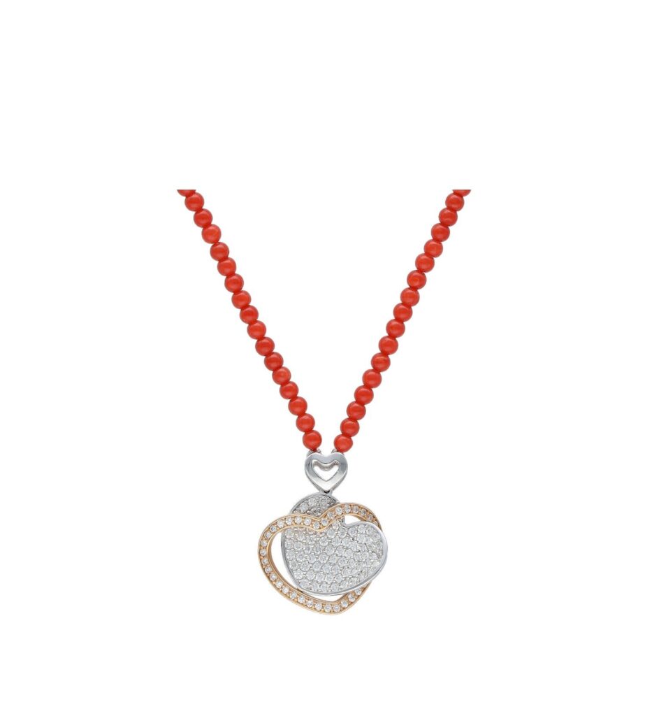 925 Sterling Silver Bond Diamond Necklace