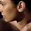 Ear cuff set with Premium CZ diamond stones