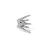 925 sterling silver ear cuff with 0.55 ct stones