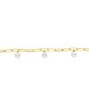 925 Sterling Silver Chaind Bracelet Pearl