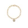 925 Sterling Silver Charm Bracelet Daisy - Image 2