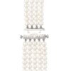 Cherry blossom bracelet in 925 sterling silver with 32mm design detail