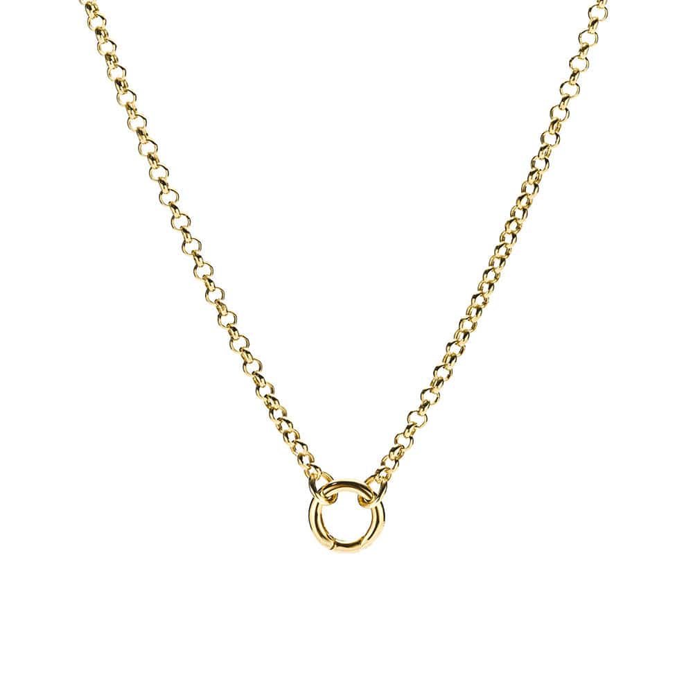 925 Sterling Silver Classic Daily Chain Charm Necklace