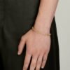 Classic 4mm belcher bracelet in 925 sterling silver