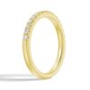 925 Sterling Silver Classic French Pave Diamond Anniversary Band - Image 7