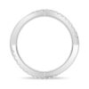 925 Sterling Silver Classic Infinity Diamond Eternity Wedding Band - Image 4