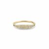 925 Sterling Silver Classic Pave Diamond Signet Ring