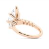 925 Sterling Silver Classic Shared Prong Marquise Cut Diamond Engagement Ring - Image 11