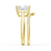 925 Sterling Silver Classic Solitaire Princess Cut Diamond Engagement Ring - Image 19