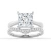 925 Sterling Silver Classic Solitaire Princess Cut Diamond Engagement Ring - Image 22