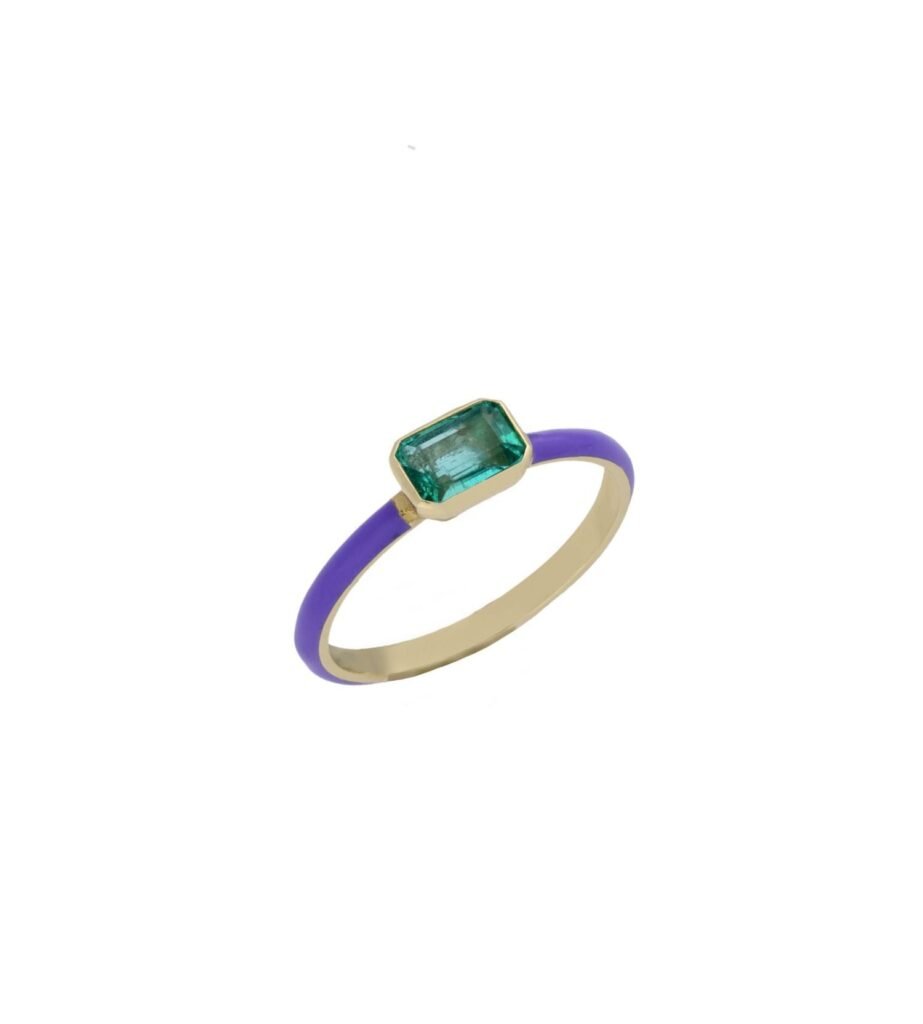 925 Sterling Silver Color Game Ring