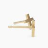925 Sterling Silver Cross Stud Earrings - Image 2