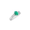 925 Sterling Silver Crystalline Diamond Ring