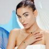 925 Sterling Silver Curb Chain Diamond Choker Necklace - Image 6