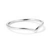 925 Sterling Silver Curved V Shaped Stacker Ring Set - Image 6