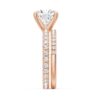 925 Sterling Silver Cushion Cut Diamond Engagement Ring Eternity Pave Band - Image 15