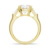 925 Sterling Silver Cushion Cut Diamond Engagement Ring Tapered Baguette Side Stones - Image 12