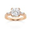 Detailed engagement ring with timeless filigree styling