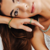 925 Sterling Silver Cushion Cut Emerald Band - Image 2