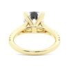 925 Sterling Silver Cushion Cut Split Shank Diamond Bridal Set - Image 12