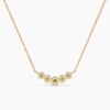 925 Sterling Silver Dainty Diamond Bezel Bar Necklace - Image 7