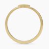 925 Sterling Silver Dainty Milgrain Diamond Wedding Band - Image 4