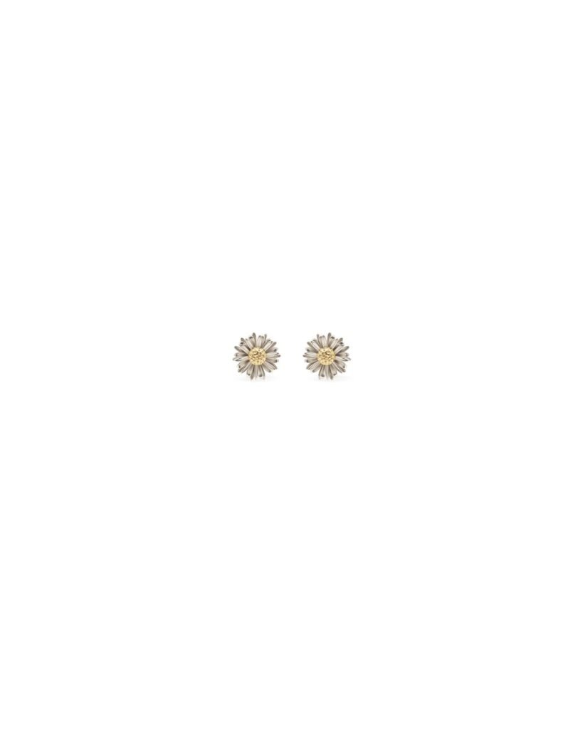 925 Sterling Silver Daisy Earrings
