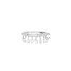 925 Sterling Silver Dancing Oval Diamond Ring - Image 3